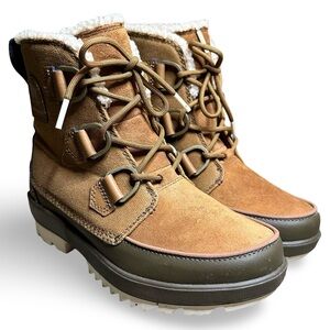 SOREL Women’s Tivoli IV Boot- Velvet Tan, Olive Green